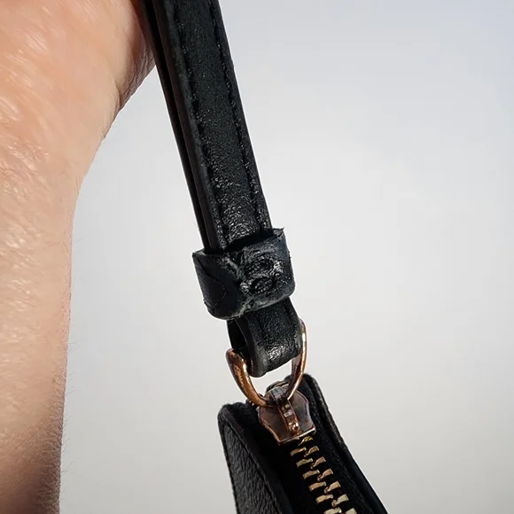 Coach Black and Brown Wristlet - Picture 6 of 9